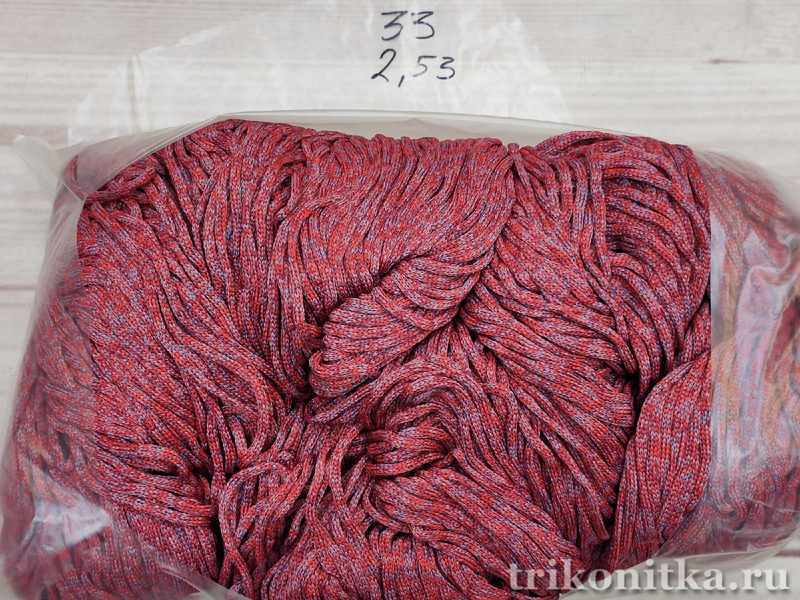 №33 Риббон "Красный с индиго", 1.85кг №33 Риббон "Красный с индиго", 1.85кг