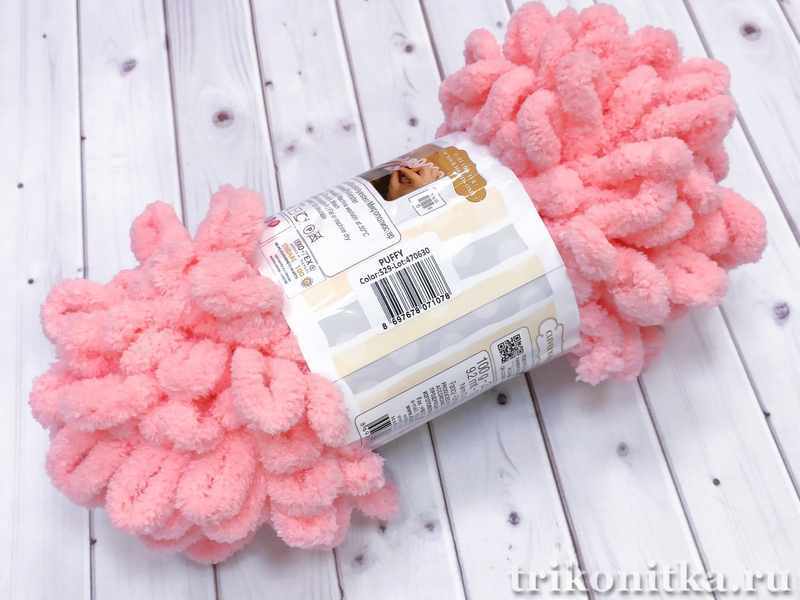 Alize puffy 529 "Яркий персик" Alize puffy 529 "Яркий персик"