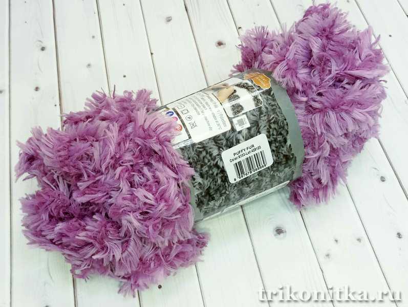 Alize puffy FUR 6103 "Лиловый" Alize puffy FUR 6103 "Лиловый"