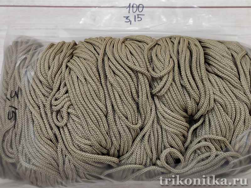 №100 Кофе с молком, 5мм, 3.15кг №100 Кофе с молком, 5мм, 3.15кг