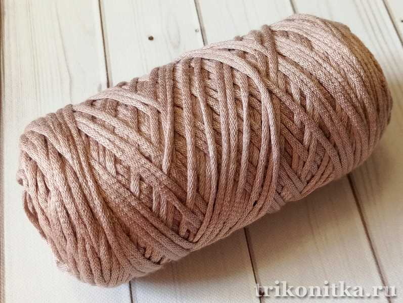 Хлопок мерсеризованный "Какао с молоком" Хлопок мерсеризованный "Какао с молоком"