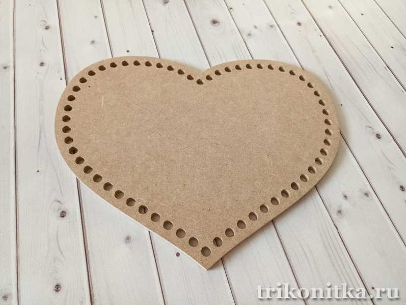 Сердце (МДФ 6мм) 25х20см Сердце (МДФ 6мм) 25х20см